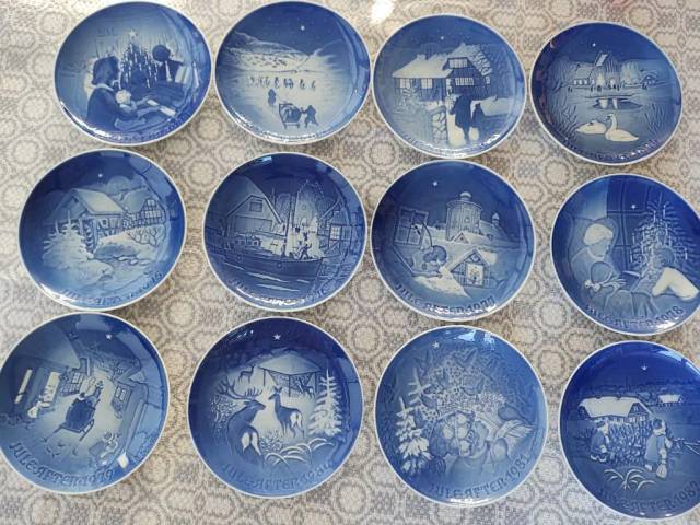 Juleplatter BG 12stk