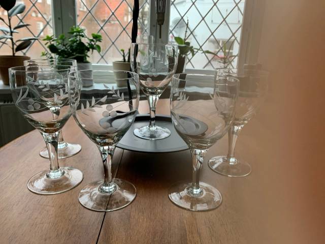 Glas og karaffel