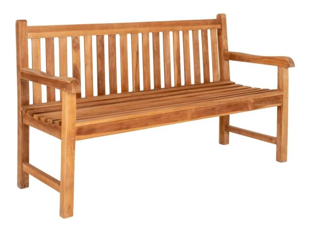 Cabo Teak Bænk - Bænk i Teaktræ  150x60xh92 cm