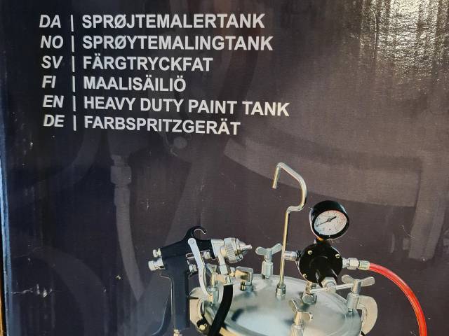 Sprøjtemalertank