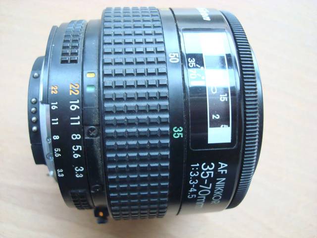 Nikon F-801 m MF-20 databagstykke
