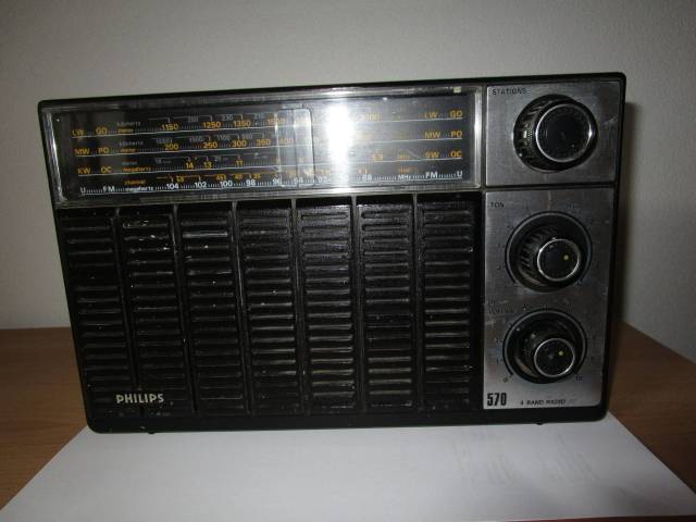 Retro Philips transistorradio