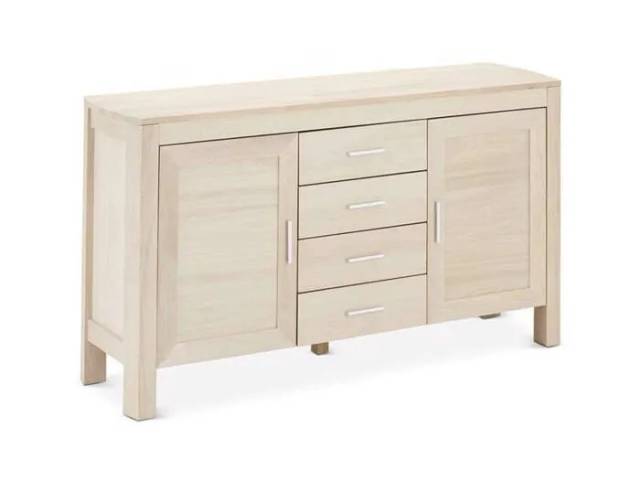 Paris - Skænk i Eg Hvidolieret - B:150 x D:42 cm. Højde 82 cm.