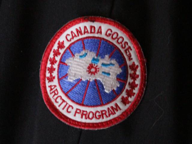 Canada Goose pilot jakke sort