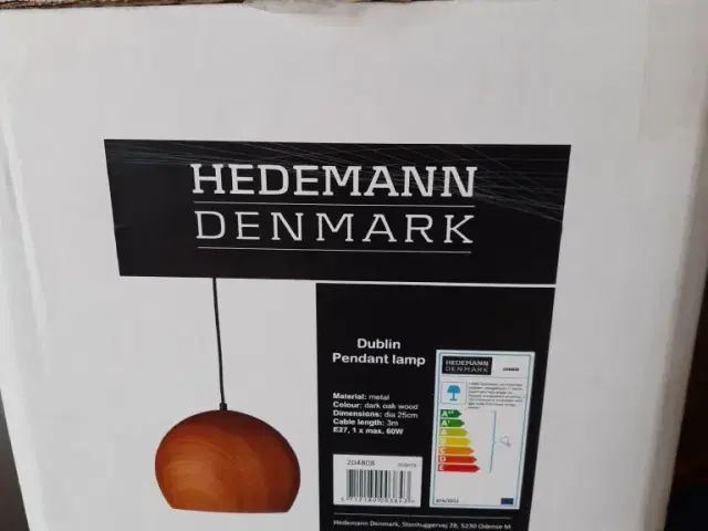 overvåge Pointer trække Hedemann pendel lampe | Kongens Lyngby - GulogGratis.dk