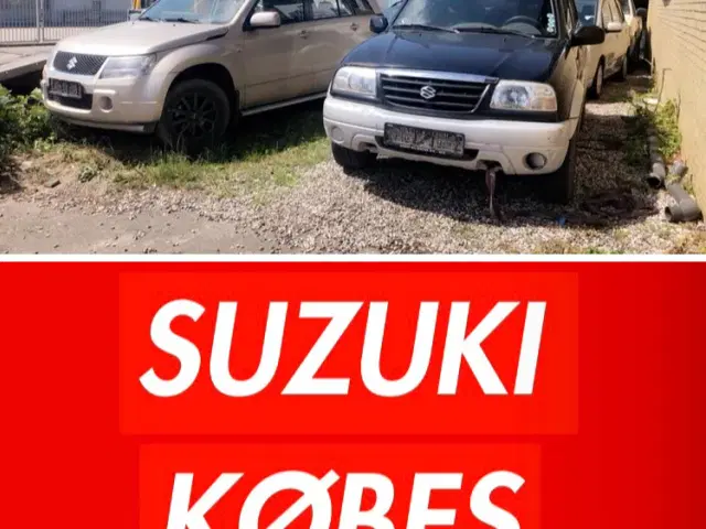 Købes: Suzuki Grand Vitara !!