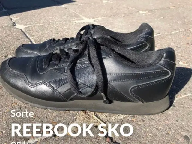 Sorte Reebok sneakers Herning - GulogGratis.dk