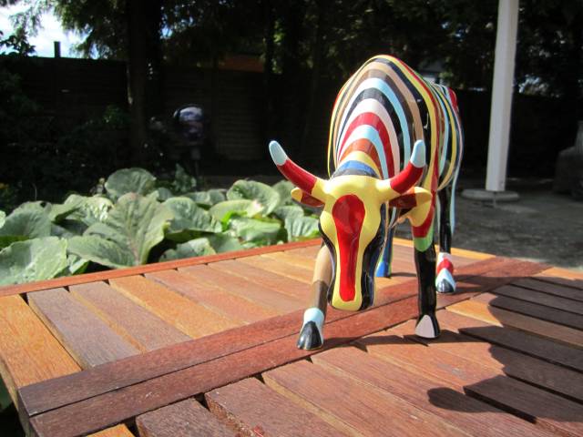 Skøn Stribet CowParade Ko.