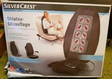 Gangster Diplomatiske spørgsmål rigdom SilverCrest Shiatsu-massage hynde / sæde med varme | Herfølge -  GulogGratis.dk